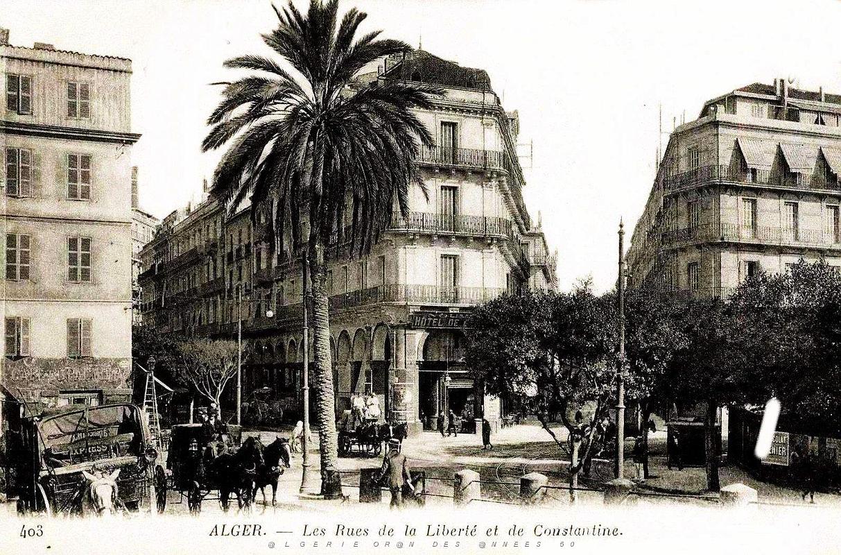 Alger - Rues de la Liberte et de Constantine.jpg